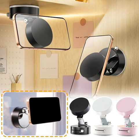 Support Téléphone Voiture – Fixation Magnétique Rotative Et Sécurisée