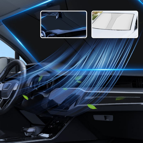 Folding Sunshade – Compact Design and Quick Installation
