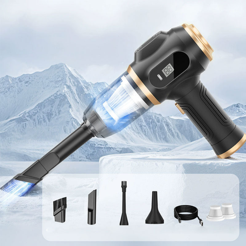 Aspiradora de Coche Potente – Limpieza Eficaz en Todas Partes