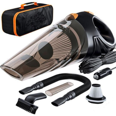 Aspirator Auto Portabil – Curățenie Rapidă și Fără Efort