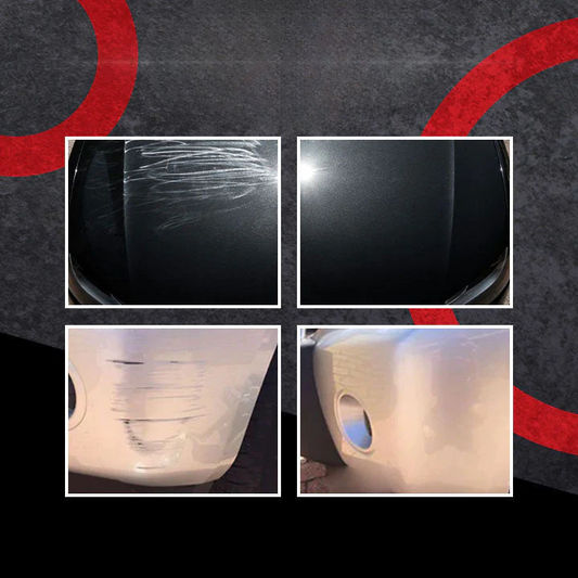 Kit de Borrado de Rayones para Coche – Crema Renovadora de Pintura + Esponja Aplicadora