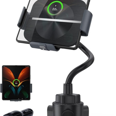 Ondersteuning Telefoon Auto – Bevestiging En Draadloos Opladen Ingebouwd