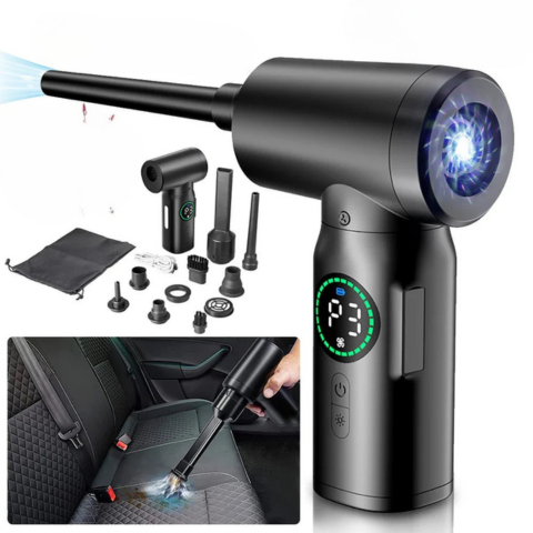 Aspirator Suflant 2-In-1 – Compact și Ultra Puternic