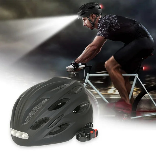 Cykelhjelm LED Sikkerhed — Maksimal Synlighed Og Beskyttelse