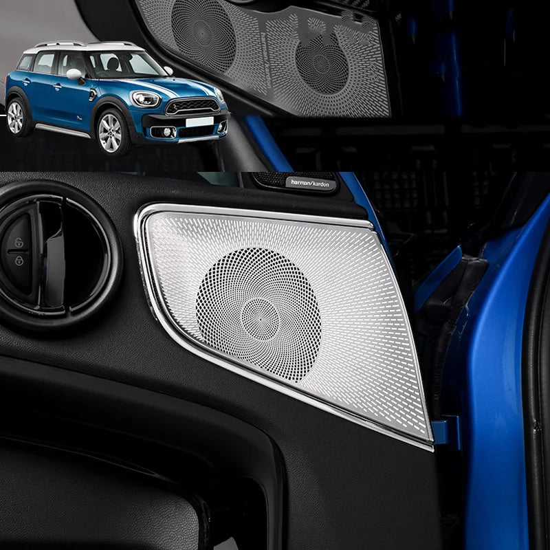 Coperți pentru difuzoarele ușii din față și din spate pentru Mini Cooper - Protecție și design elegant