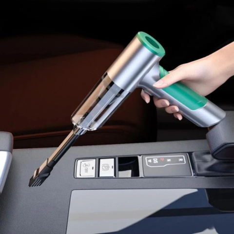 Aspiradora Inalámbrica 3 En 1 Para Coche – Limpieza Completa y Práctica