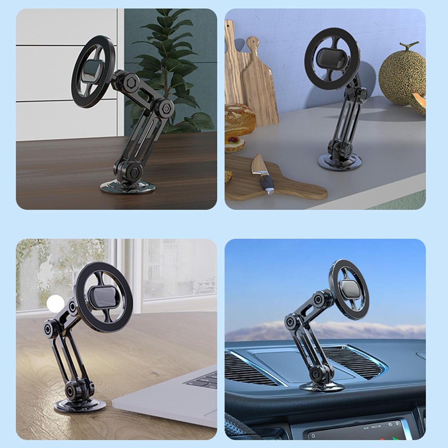 Support De Téléphone Magnétique 360 Universel