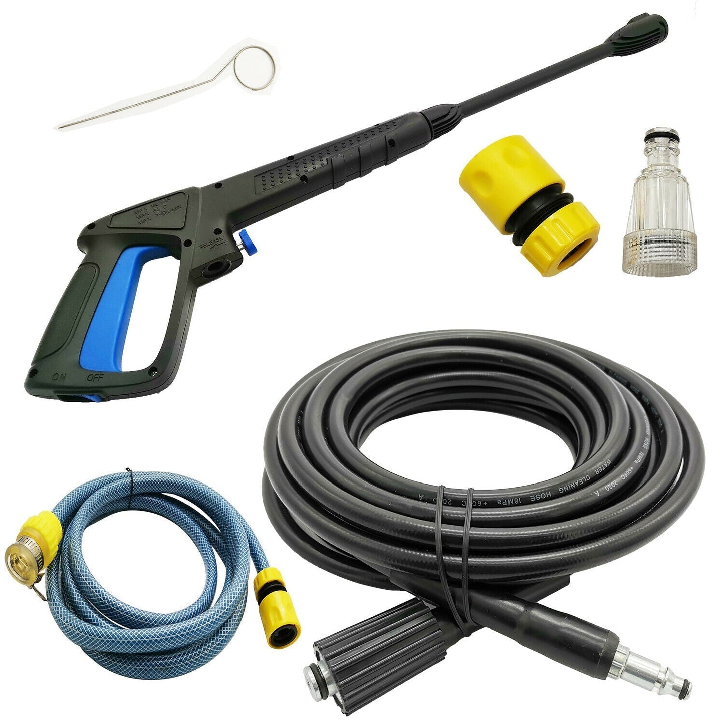 Vysokotlaký čistič elektrický — Výkon 3000 PSI pro intenzivní čištění