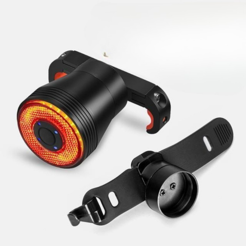 Baklys LED med intelligent bremsesensor - Ideell for bykjøring og sport