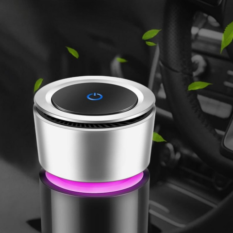 Purificatore d'Aria per Auto — Freschezza e Comfort in Viaggio