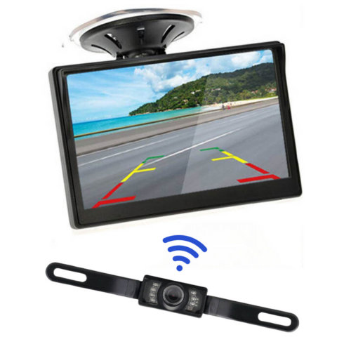 Zadná kamera s obrazovkou – Dokonalá viditeľnosť pre vaše auto