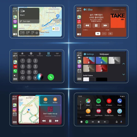 ワイヤレスマルチメディアモニター – ユニバーサル互換性