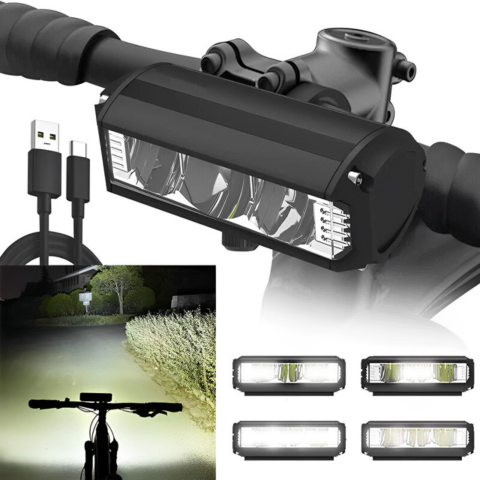 Lampa rowerowa ładowalna – wodoodporna i ultra jasna