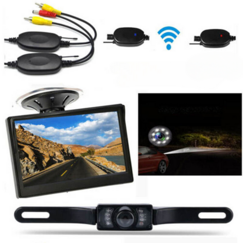 Zadná kamera s obrazovkou – Dokonalá viditeľnosť pre vaše auto