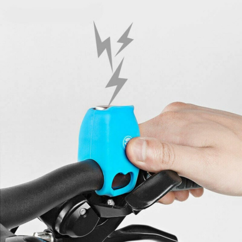 Mini Klaxon pentru bicicletă – sunete multiple și design impermeabil