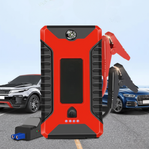 Démarreur Batterie Auto Portable — Puissant & Multifonction