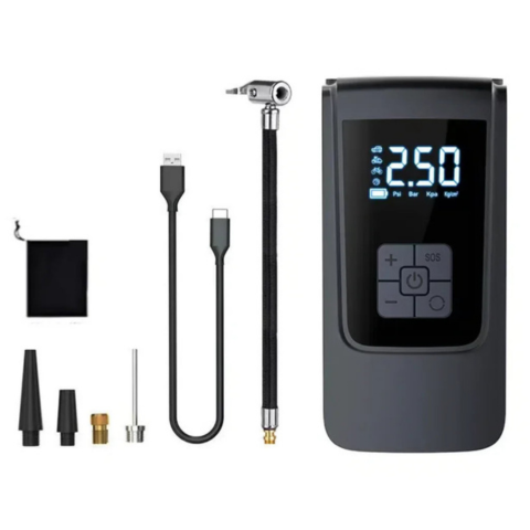 Mini kompresor powietrza przenośny — inteligentna pompka bezprzewodowa