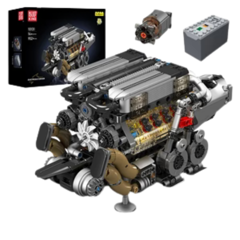 Kit de construcción de motores — experiencia lúdica y educativa