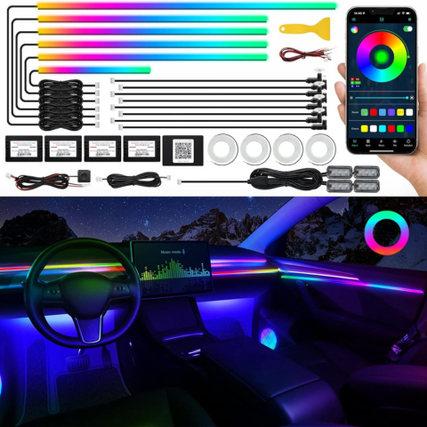 Car Interior LED Lighting Kit — Create the Ideal Atmosphere