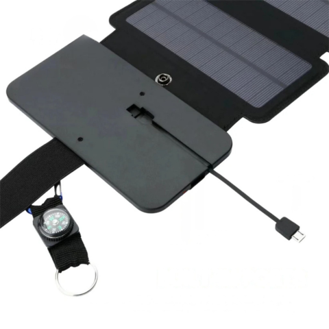 Foldable Solar Charger - Portable Energy for Your Adventures