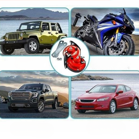 Yleinen äänihälytin - Moottoripyörälle, Autolle tai Kuorma-autolle