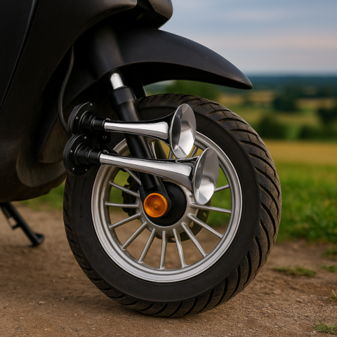 Universal Horn — Ideal För Bil, Motorcykel Och Lastbil