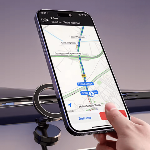 360° Magnetische Telefoonsteun voor Auto – Ultra-Stabiele Bevestiging
