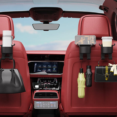 Multifunctional Crochet for Car Seat Back