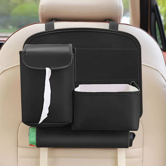 Organizador De Asiento Trasero De Coche — Ideal Para Viajes Y Cotidiano 