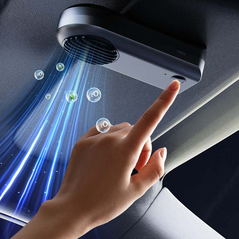 Car Air Purifier - Active Ionization & Continuous Freshness