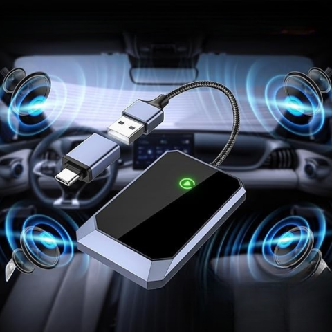 Langaton CarPlay-sovitin – Automaattinen ja nopea yhteys 