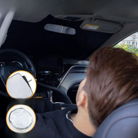 Pare-Soleil Pliable Pare-Brise — Compatible 2 Et 4 Portes