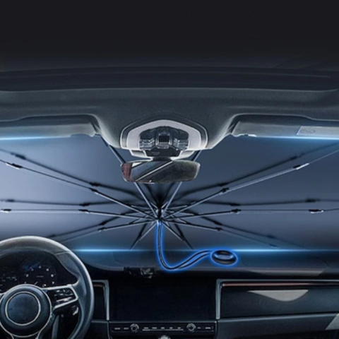 Zonnescherm Auto Type Parapluie – UV-bescherming en Warmtevermindering 