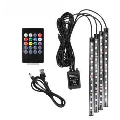 Bandes LED Intérieures Avec Synchronisation Sonore