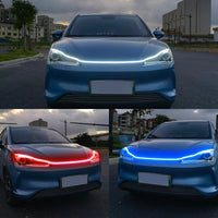 Lichtleiste Motorhaube Auto 