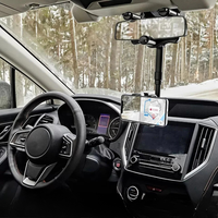 Autós telefon támogatás – Rögzítés a visszapillantó tükörre 