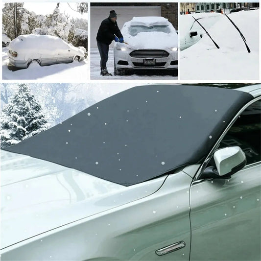 Magnetische Windschutzscheibenabdeckung — Schutz gegen Frost und Schnee 