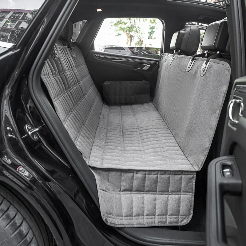 犬用カーシートカバー-完全保護＆簡単取り付け