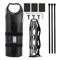 سلة دراجات أمامية مقاومة للماء - سعة مدمجة وكبيرة