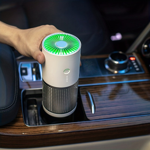 Luftreiniger Auto — Tragbar und USB-wiederaufladbar 