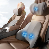 Massaging Lumbar Cushion For Car Seats - Comfort & Relaxation On The Move