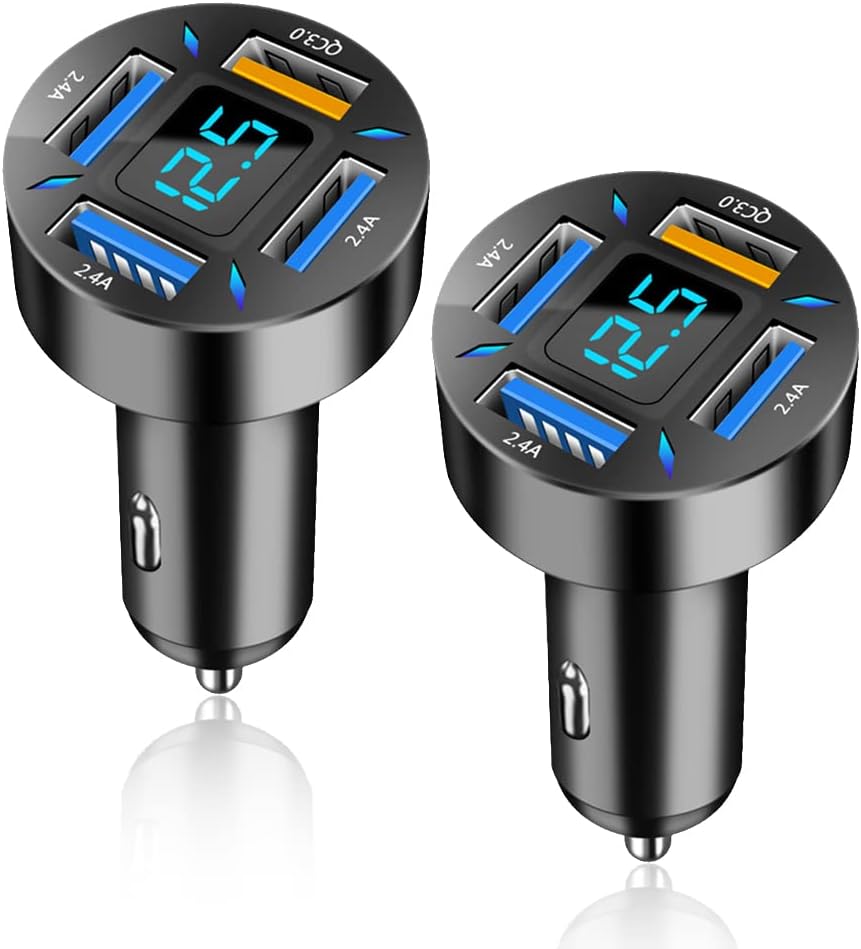 ユニバーサルシガーライター充電器とマルチUSB 
