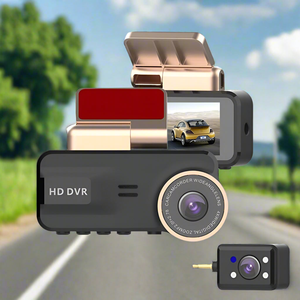 HD 1080p-os Műszerfal Kamera Éjjellátóval és WiFi-vel — Teljes Biztonság és Megfigyelés 