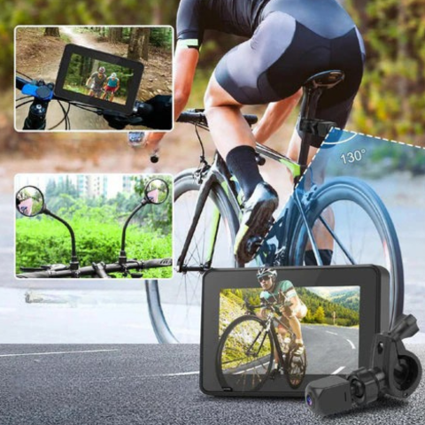 Digital Rearview Mirror for Bicycle — Enhanced Safety in Traffic 