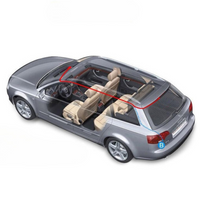 Caméra De Tableau De Bord 3 Canaux Full HD 1080p Avec Écran — Vision Avant, Arrière Et Intérieur