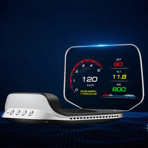 Affichage Tête Haute Voiture — Vision Optimisée Jour Et Nuit