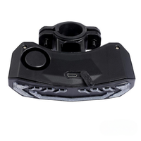 Multifunktionellt bakljus för cykel - blinkers, broms och larm