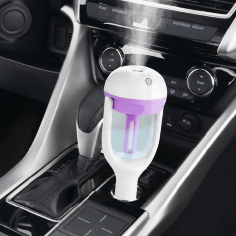 Aromatisk Diffuser Auto — Kompakt Luftfugter 