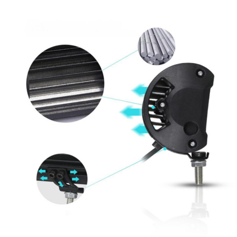 Reflektory LED przeciwmgielne samochodowe — Wysoka jasność wodoodporna 