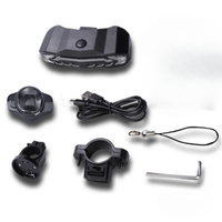 Multifunktionellt bakljus för cykel - blinkers, broms och larm